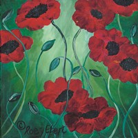 Poppies in Bloom Fine Art Print