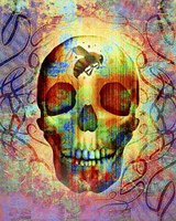 Bee Skull Fine Art Print