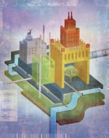 Citylife Fine Art Print