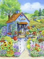 Garden Shed Fine Art Print
