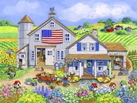 Patriotic Farm Fine Art Print