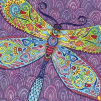 Winged Things 3 Fine Art Print