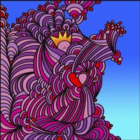 King Of Hearts Fine Art Print
