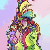 Harlequin Fine Art Print