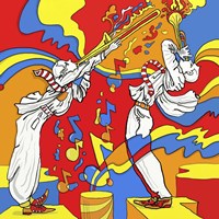 Horn Duo Fine Art Print