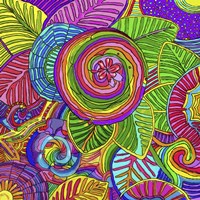 Water Flowers Fine Art Print