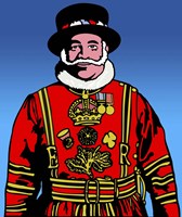 Pop Art - Beefeater Fine Art Print
