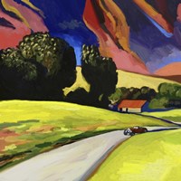 Pop Art - Retro - Landscape Fine Art Print