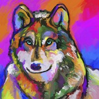 Pop Art - Wolf 1 Fine Art Print