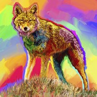 Pop Art - Wolf 3 Fine Art Print