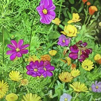 Pop Art Flowers Fine Art Print