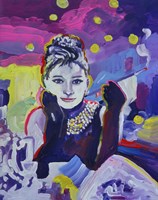 Audrey Hepburn Tiffanys Fine Art Print