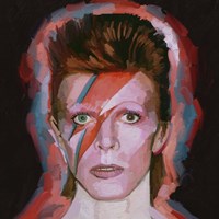 David Bowie Alladin - Sane Fine Art Print