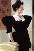 Portrait of Marie Breunig Fine Art Print