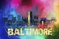 Sending Love To Baltimore Fine Art Print