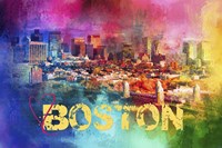 Sending Love To Boston Fine Art Print
