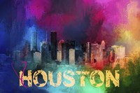 Sending Love To Houston Fine Art Print