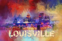 Sending Love To Louisville Fine Art Print