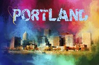 Sending Love To Portland Fine Art Print