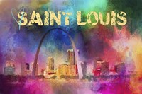 Sending Love To Saint Louis Fine Art Print