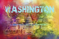 Sending Love To Washington Fine Art Print