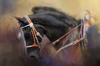 At The Horse Show 3 Fine Art Print