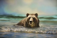 Early Morning Swim Fine Art Print