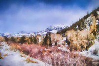 Winter Beginnings In Colorado Fine Art Print