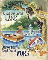 Bad Day Bears Fine Art Print