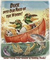 Duck Canoe Fine Art Print