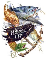 Lets Hook Up Fine Art Print