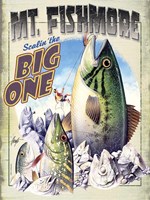 Mt Fishmore Fine Art Print