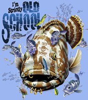 Old School Grouper Fine Art Print
