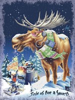 Oasis Moose Fine Art Print