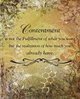 Contentment (earth theme) Fine Art Print