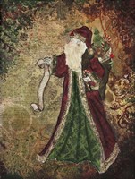 Father Christmas Fine Art Print