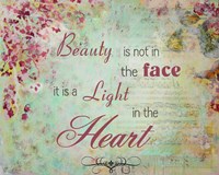 Light in the heart Fine Art Print