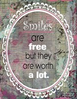 Smiles (Urban Grunge theme) Fine Art Print