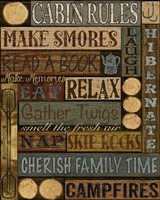 Wilderness Lodge-K Fine Art Print