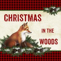 Christmas in the Woods - Fox Fine Art Print
