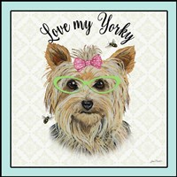 Yorky Framed Print