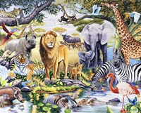 Safari Wildlife Fine Art Print