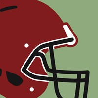 Football Close-ups - Helmet Fine Art Print