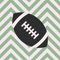 Eat Sleep Play Football - Green Part I Fine Art Print