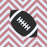 Eat Sleep Play Football - Pink Part I Fine Art Print