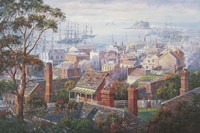 Harbourside Mosaic Fine Art Print