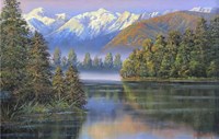 Lake Matheson Reflections Fine Art Print