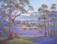The Purple Paddock Fine Art Print