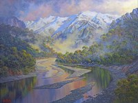 West Coast Grandeur med prt Fine Art Print