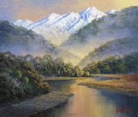 West Coast Sunset Fine Art Print